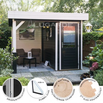 Tuinhuis + luifel Lugarde Prima PR6