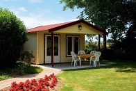 Blokhut Lugarde Nick 400x400 cm 44mm voorbeeld